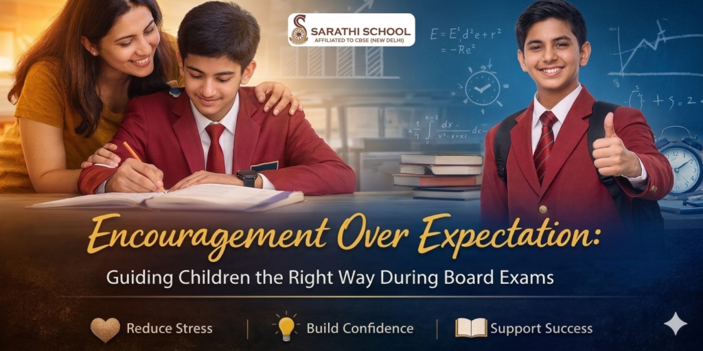 🎯 Encouragement Over Expectation: Guiding Children the Right Way During Board Exams