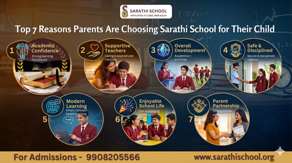 Top 7 Reasons Parents Are Choosing Sarathi School for Their Child