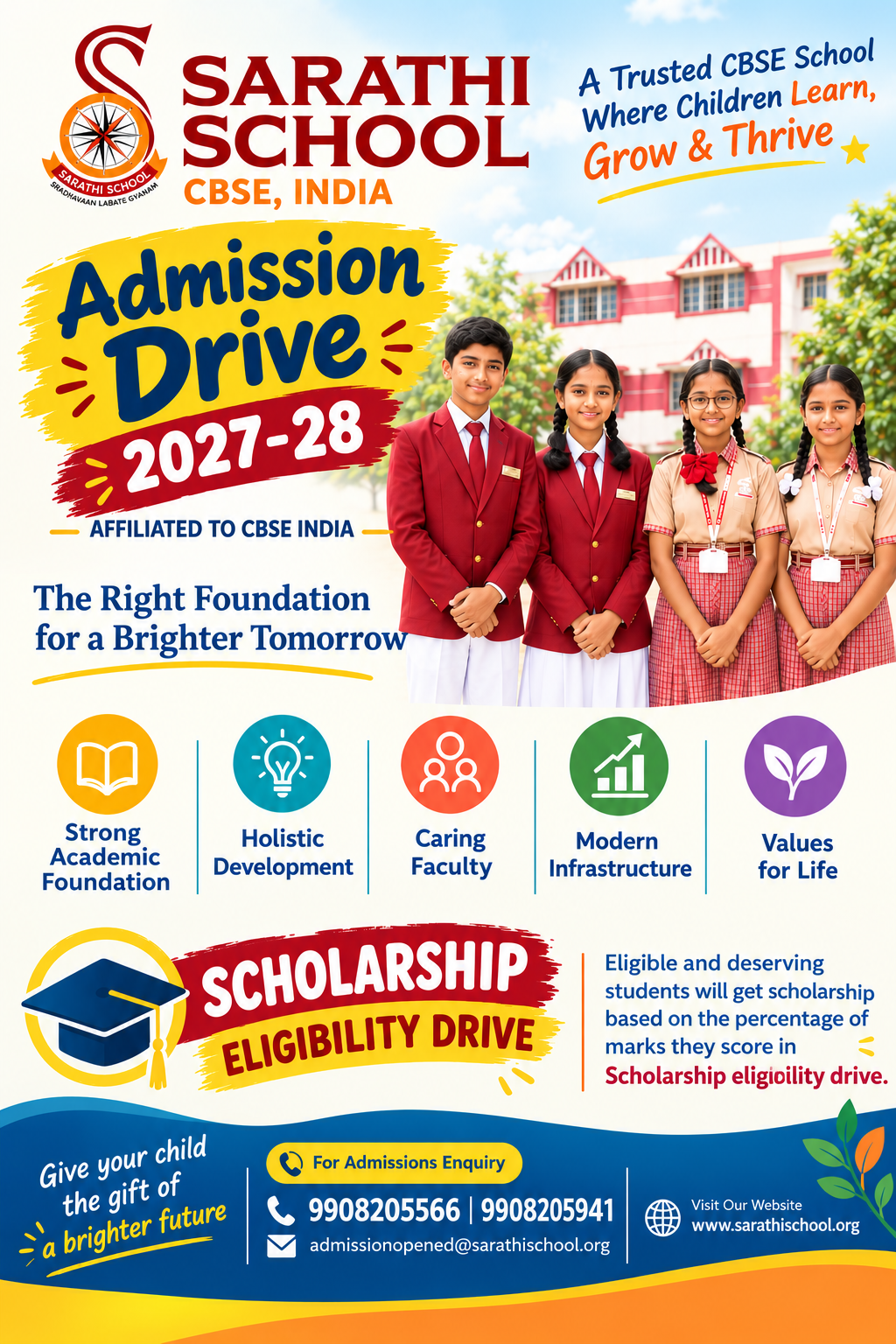 Admission Open for 2027-28